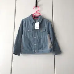 【新品タグ付き】COMME CA ISM デニム風ジャケット 100㎝