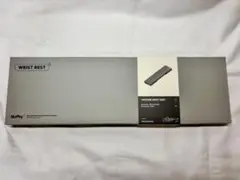 NuPhy Twotone Wrist Rest (65/75%)マットブラック