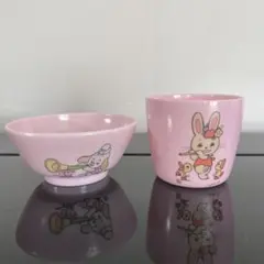 昭和レトロ　子供用　お茶碗　コップ　②