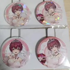 2点セット　一番くじ ホロライブ 宝鐘マリン 缶バッジセット