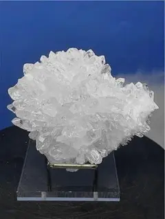 【入手困難】AAA級天然高透明度水晶クラスターB86B6/127B54B