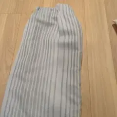 ニトリ100×178 グレーカーテン（レースのカーテン、フック付き）