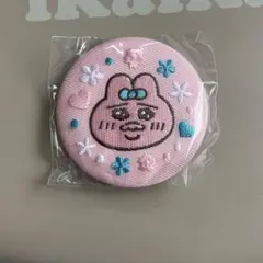 おぱんちゅうさぎ　刺繍バッジ