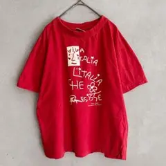 la Bottega solidale / プリントTシャツ　カジュアル　手書風