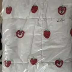 トイストーリーロッツォいちご柄 夏用掛け布団