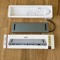 type-c station docking station ハブ