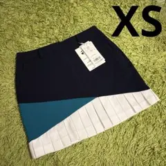 最終値下【TaylorMade】新品✨XS ブロックプリーツスコート　インナー付