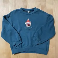 トナカイ トレーナー サイズ120 クリスマス