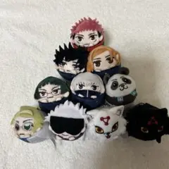 呪術廻戦　まめころりん　ぬいぐるみマスコット　全10種　コンプリートセット