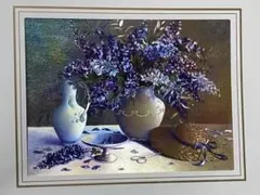 DUFEX PRINTS エッチング　アート　花