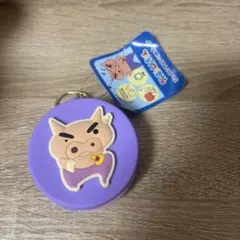 未使用　クレヨンしんちゃん　ぷっくりシリコンミニポーチ　ぶりぶりざえもん　ラスト