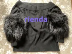 ファー トップス オフショル