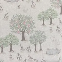 [no.4320]マカベアリス フルーツの木柄 キナリ生地＊