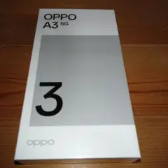 OPPO A3 5G ブラック SIMフリー　未開封新品