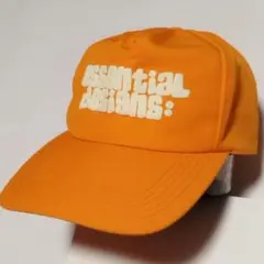 essential designs ロゴ ベースボールキャップ オレンジ