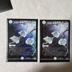 天頂と停滞と水晶の決断 2枚セット