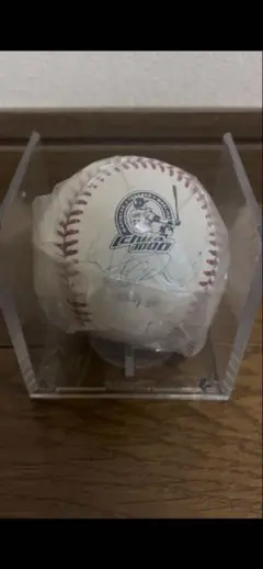 MLB3000本安打達成記念 イチロー直筆サインボール