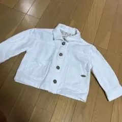 a.v.v バースデイ ホワイト デニムジャケット 90cm