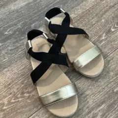 GLOBAL WORK クロスストラップサンダル 20.0cm