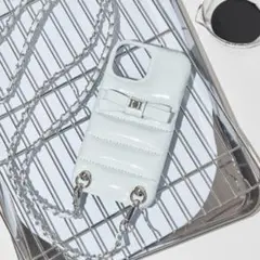 Darich DDリボンiPhoneケース スマホケース 13.14 SAX