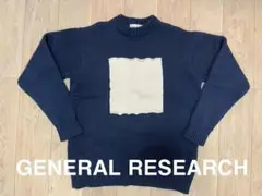 GENERAL RESEARCH のニット