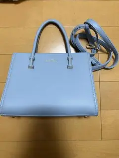 ライトブルー ショルダーバッグ