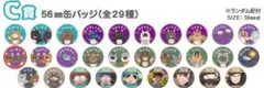 忍たま最強の軍師　ナンジャタウンコラボ第四弾　Ｃ賞缶バッチ　不破雷蔵