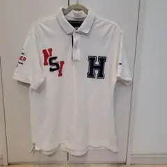 本日お値下げ★トミーヒルフィガー ポロシャツ 刺繍ロゴ付き