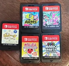 Nintendo Switch ゲームソフト 5本セット