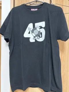 IRIE ブラック Tシャツ 45 レコードキャラクター