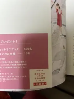 筒井あやめ　写真集　感情の瞬間プレゼント応募券 応募締め切り9月3日までです