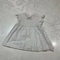 花柄フリルトップス チュニック 95cm