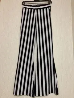ロックな感じのスーパーストレッチ フレアーパンツXLサイズ レディース