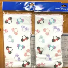 【新品】東京ディズニーリゾート タオルポーチ2枚セット ミニー ペットボトル入れ