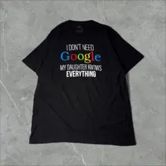 メキシコ製 annarbor 企業ロゴ Google アンチグーグル Tシャツ