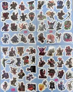 【新品】 仮面ライダー　ステッカー！ 66枚！
