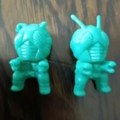 仮面ライダー倶楽部 SD 消しゴムフィギュア2体