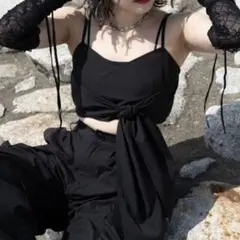 Mavie..7　ビスチェ　ブラック　メヴィセットゥ
