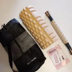 Rondofy 筋膜ローラー ミルクティー色