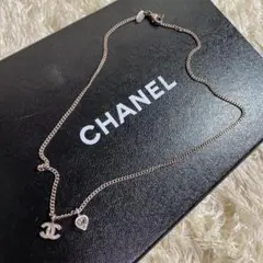CHANEL シャネル ココマーク ハート ストーン ネックレス