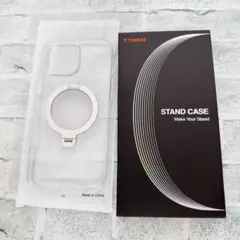 そ　iPhone 16 Pro Max クリア　頑丈　スタンド　リング　回転