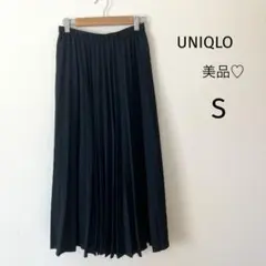 美品♡UNIQLO ロングフレアスカート　プリーツ　Sサイズ