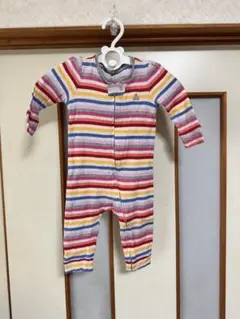 GAP ストライプロンパース
