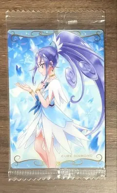 【未開封】プリキュア　カード　ウエハース　キュアダイヤモンド