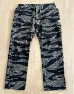 名作！美品！SASSAFRAS Fall Leaf Pants タイガーカモ迷彩