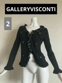 4403✾GALLERYVISCONTI カーディガン