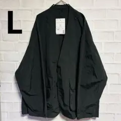 Lサイズ　WORKMAN ワイドラゲッジ ノーカラー ジャケット ブラック