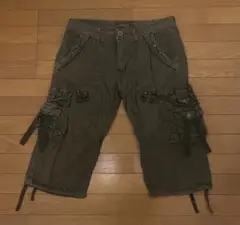 archive y2k gimmick half cargo pants