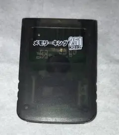 【激安】ニンテンドー ゲームキューブ メモリーカード251 クリアブラック 高騰