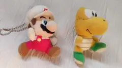 ニュースーパーマリオブラザーズ 　ぬいぐるみキーホルダー　マリオ　ノコノコ